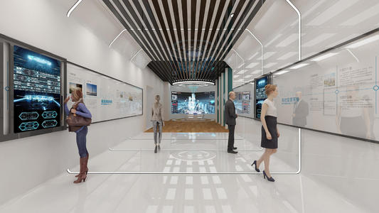 現代展廳設計